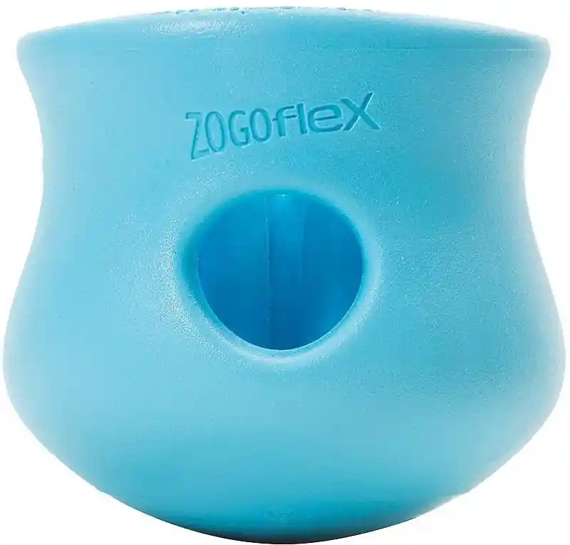 West Paw Dog Toys Toppl - Large - Aqua Blue