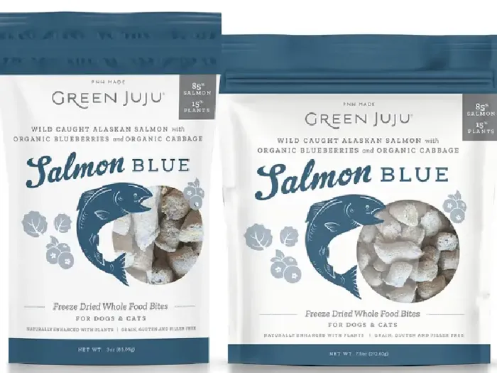 Green Juju FD Salmon Blue 7.5oz