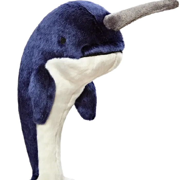 Fluff & Tuff Narwhal Bleu