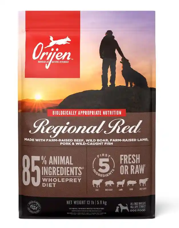Dry Dog Food, Regional Red, Grain Free 13-lb
