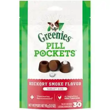 Pill Pockets K9 Hickory Smoke Trt Tablets 3.2-oz