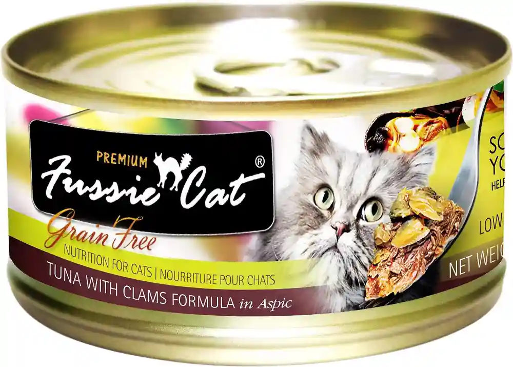 Premium Tuna W/ Clams In Aspic Gf Can Cat 2.8-oz