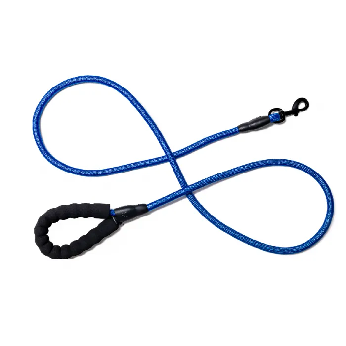 Bark Apppeal 6' Blue Rope Leash