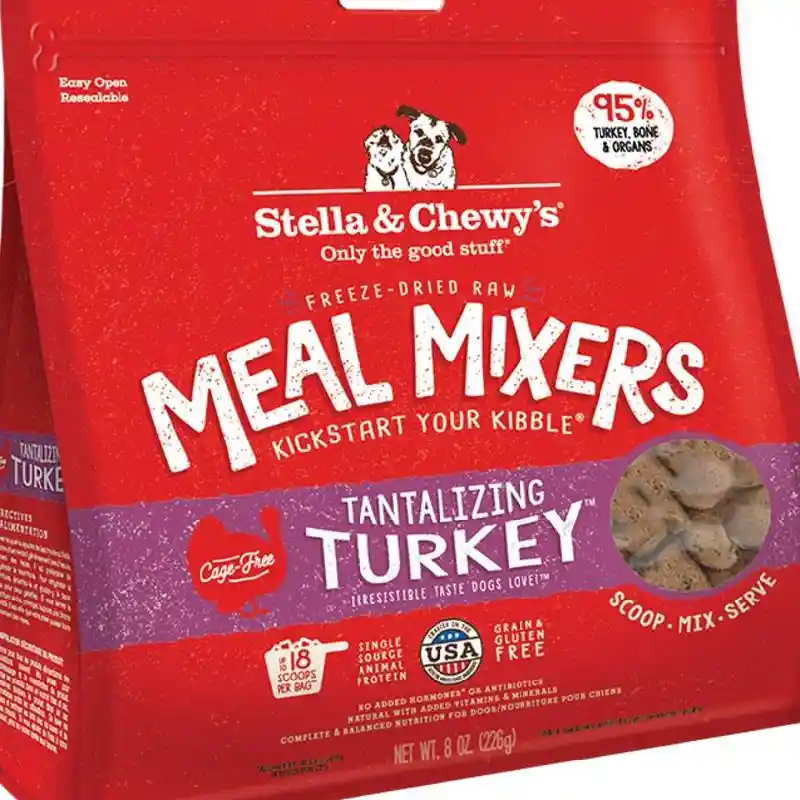 Freeze Dried Meal Mixers Turkey - 8oz