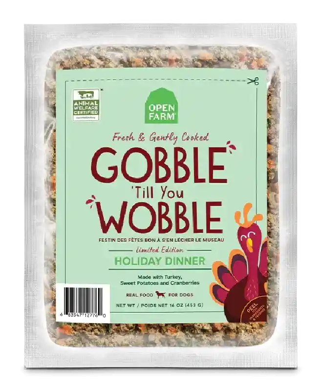 Open Farm Dog Gently Cooked Gobble Wobble 16 Oz