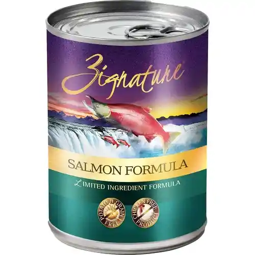 Zignature Salmon Formula Canned Dog Food 13-oz