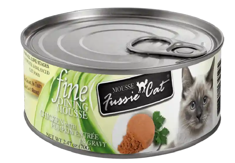 Fussie Cat Fine Mousse Chicken & Pumpkin 2.47oz