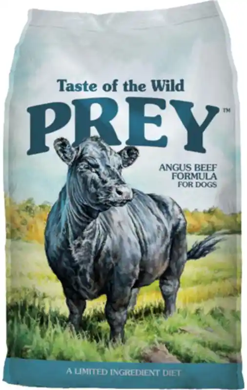 Prey Angus Beef Dry Dog Food 8-lb