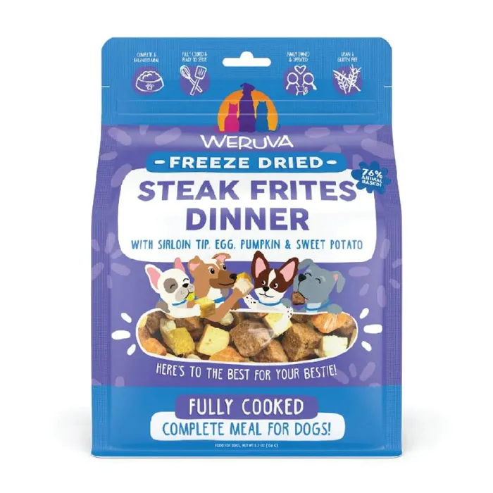 Weruva FD Dog Steak Frites 5.5oz