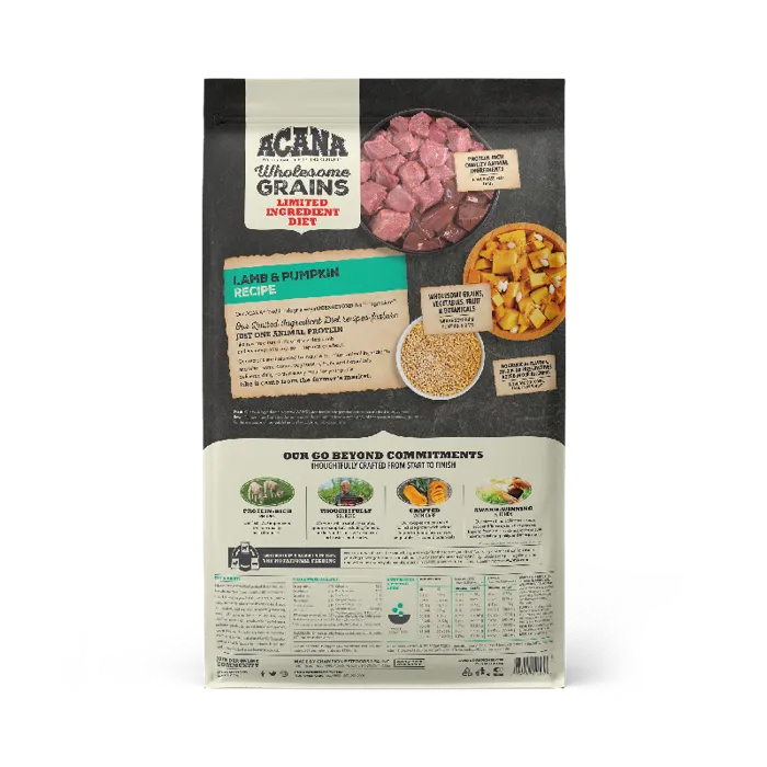 Acana Wholesome Grains Lamb/pumpkin 22.5-lb
