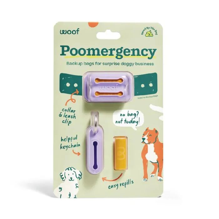 Woof Poomergency Lavender
