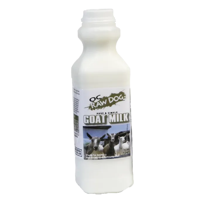 32oz Oc Raw Goats Milk