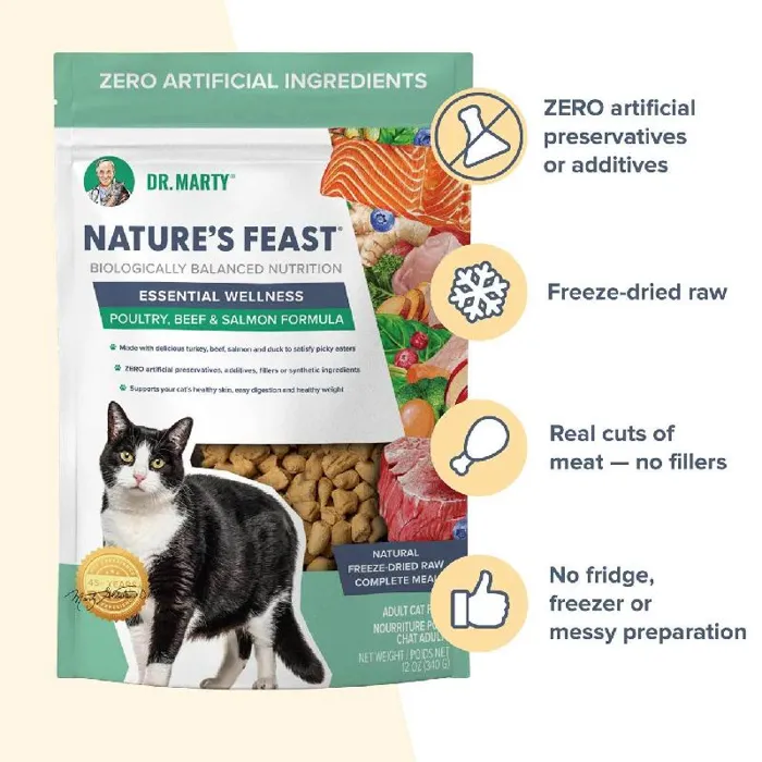 Dr Marty Nature Feast Beef, Salmon, Poultry 5.5-oz