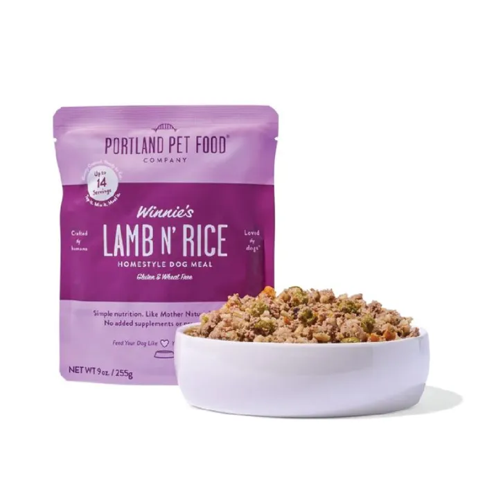 Portland Pet Dog Pouch Lamb/Rice 9oz