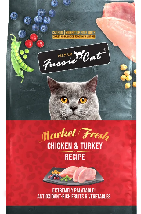 Fussie Cat Market Fresh Chicken & Turkey 10#