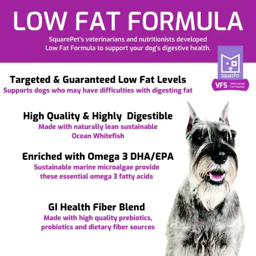 Squarepet Dog VFS Low Fat 22#
