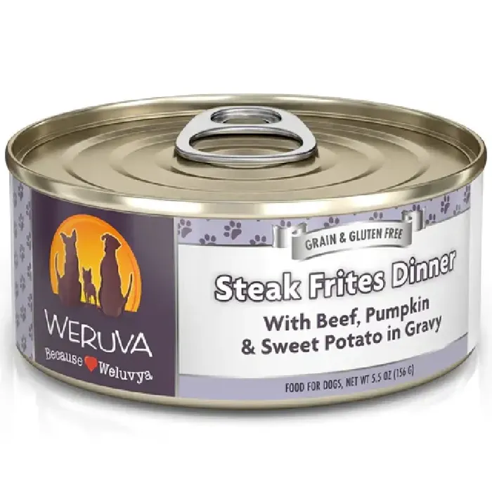 Weruva FD Dog Steak Frites 5.5oz