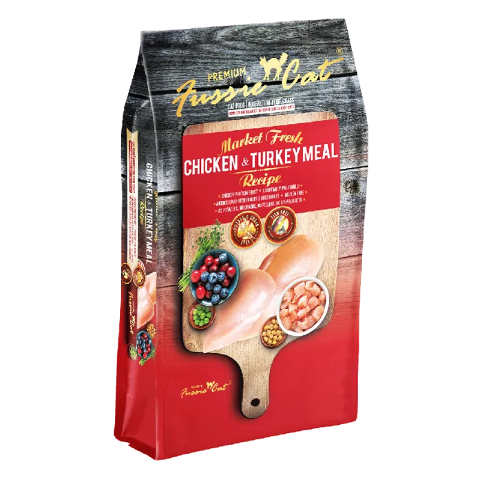 Fussie Cat Market Fresh Chicken & Turkey 10#