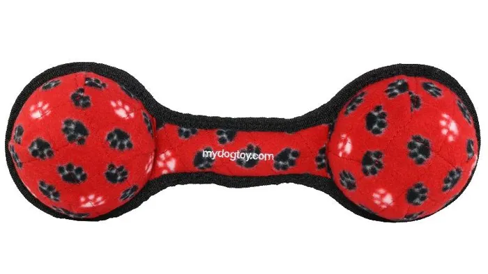 Tuffy Ult 2 Ball Tug Red