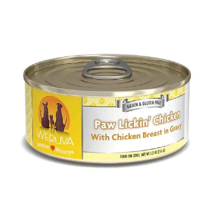 Weruva FD Dog Paw Lickin' Chicken 5.5oz