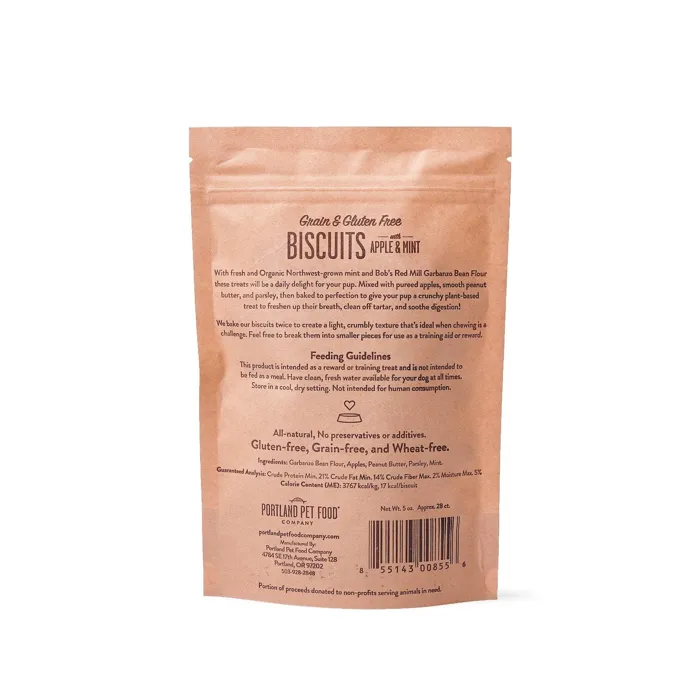 Portland Apple & Mint Biscuits 5oz