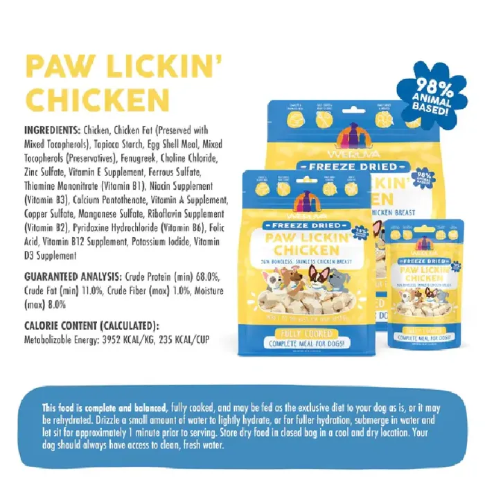 Weruva FD Dog Paw Lickin' Chicken 13oz