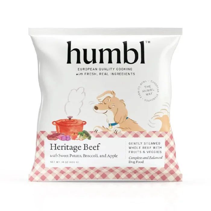 Humbl Dog Gently Steamed Beef 14oz