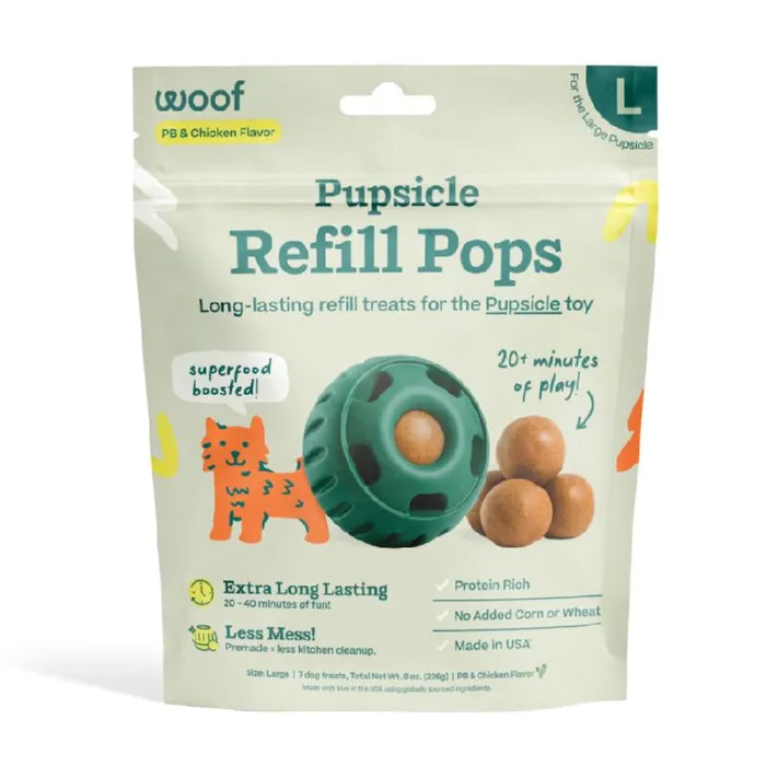 Woof Pupsicle Refill LG Chicken