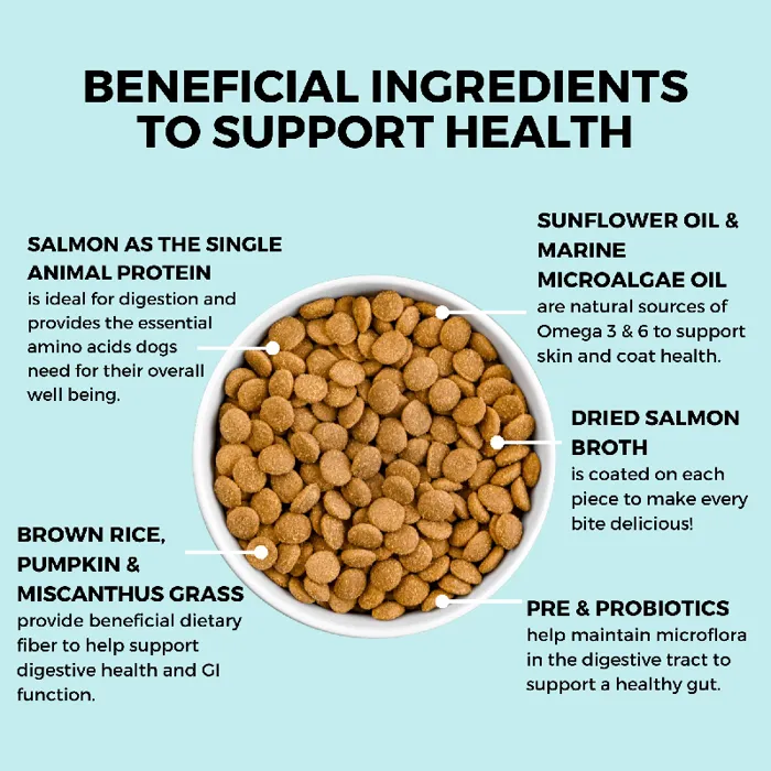 Koha Dry Bland Diet Salmon Brown Rice 3.5#