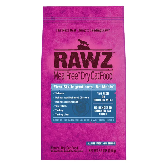 Rawz Cat Salmon Chicken & Whitefish 3.5-lb