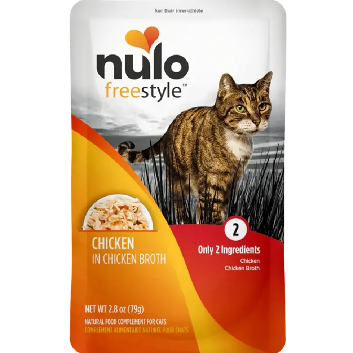 Nulo Cat Chunky Chicken Broth Pouch 2.8oz