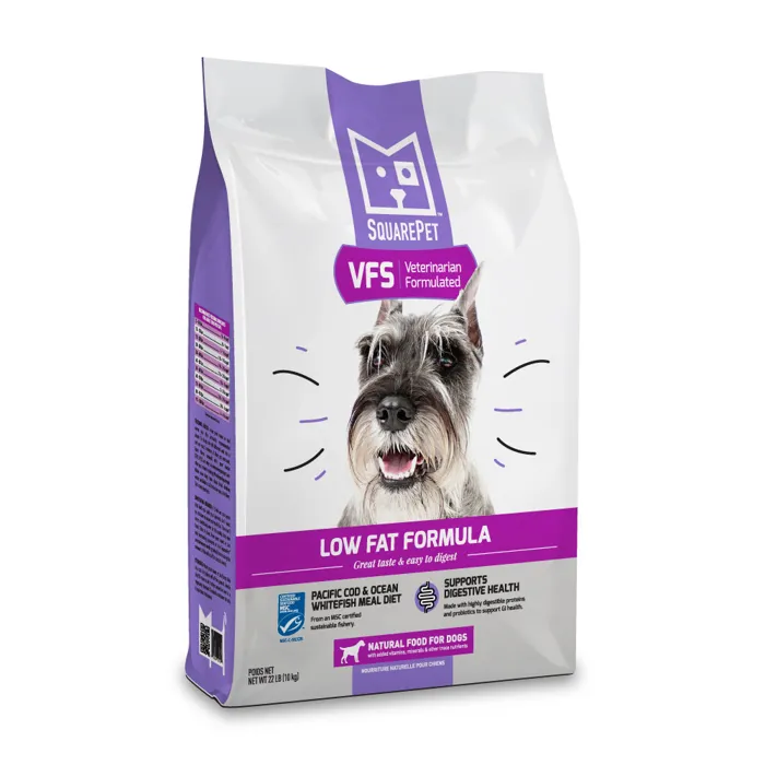 Squarepet Vfs Canine Dry Low Fat 22#
