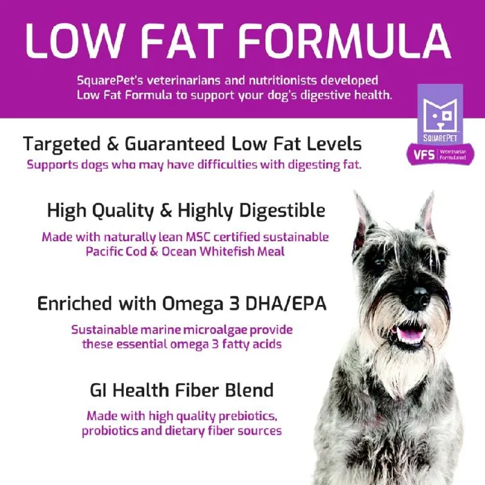 Squarepet Dog VFS Low Fat 22#