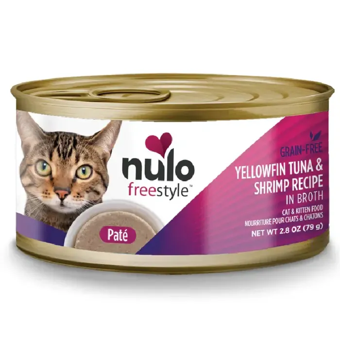 Nulo Cat Can Tuna/Shrimp Pate 2.8oz
