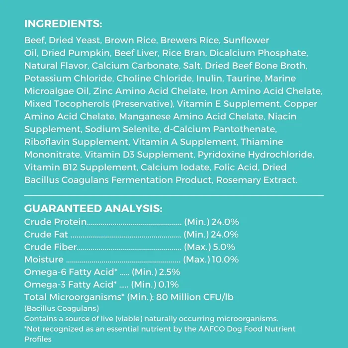 Koha Dry Lid Bland Diet Beef Brown Rice 3.5#