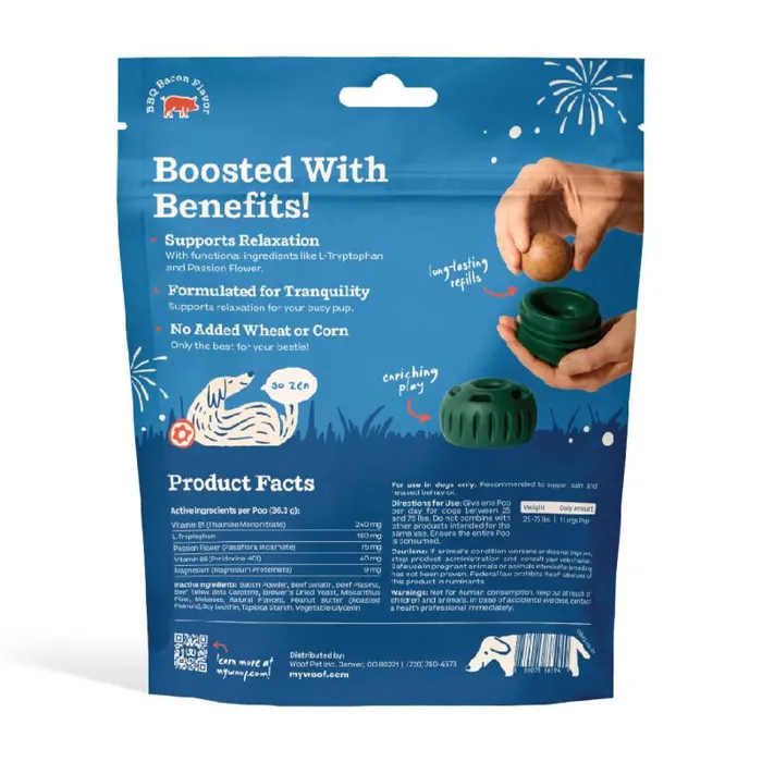 Woof Pupsicle Calming BBQ Refill LG
