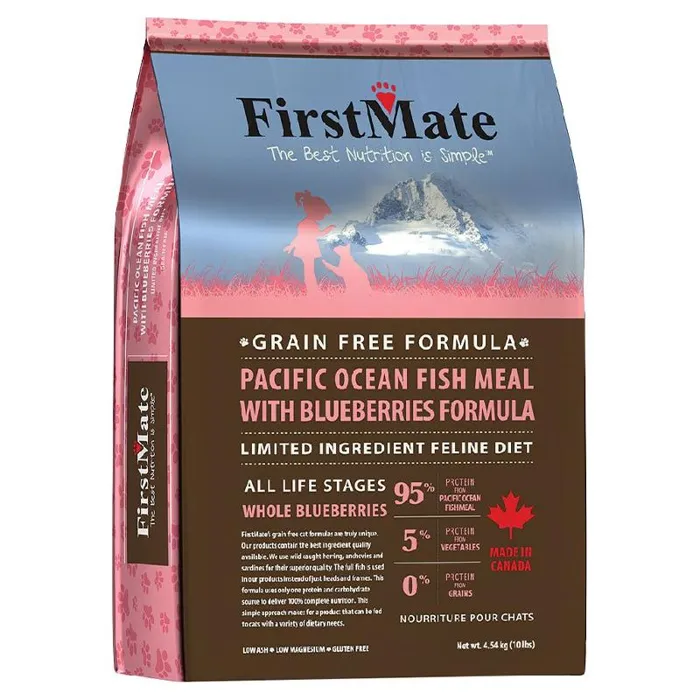 Firstmate Cat Lid Ocean Fish W/blueberry 10 Lb
