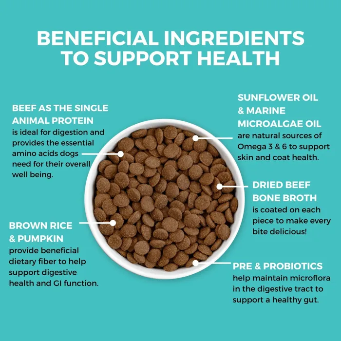 Koha Dry Lid Bland Diet Beef Brown Rice 3.5#