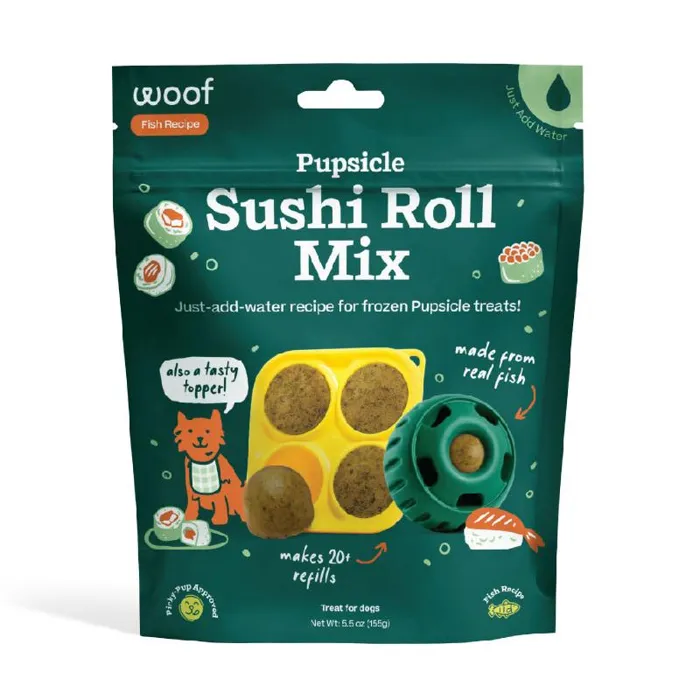 Woof Pupsicle Treat Mix Sushi 5.5oz