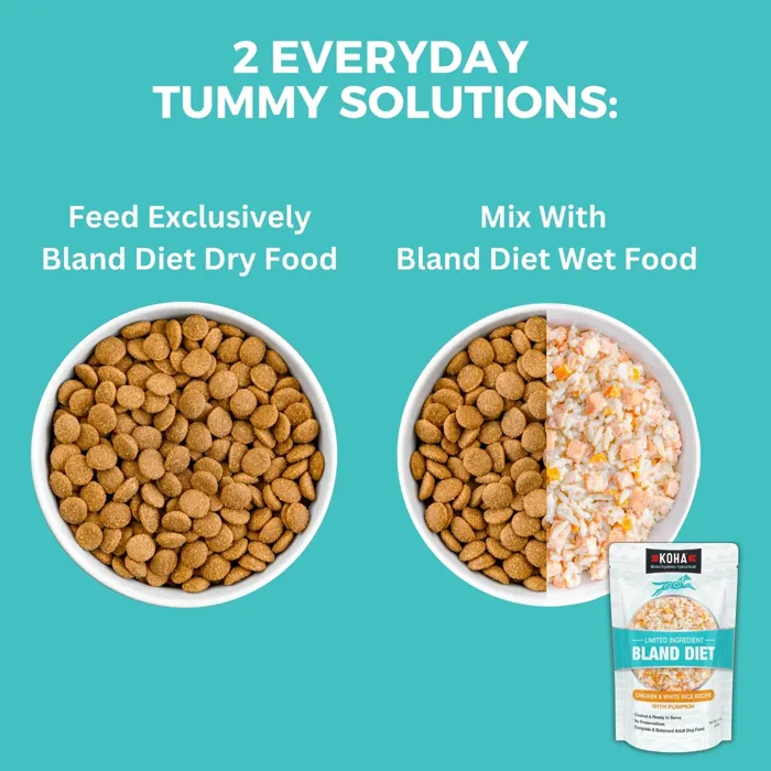 Koha Dry Lid Bland Diet Chicken Brown Rice 3.5#