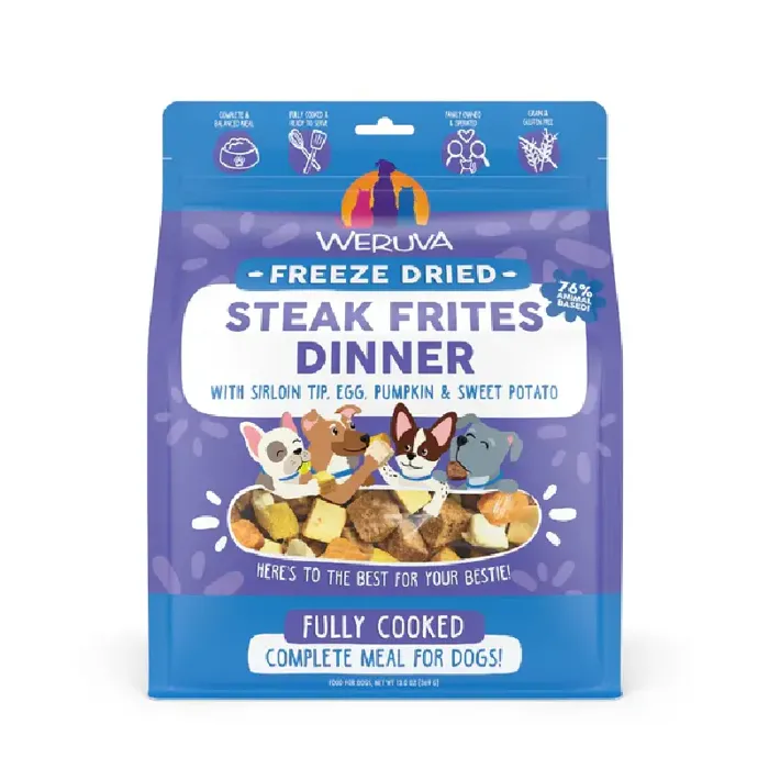 Weruva FD Dog Steak Frites 13oz