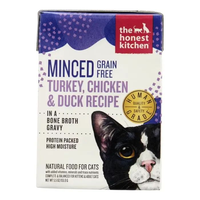 Honest Kitchen Cat Mince Turkey/chicken/duck 5.5-oz