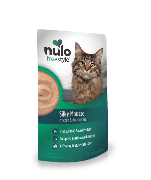 Nulo Freestyle Cat Silky Mousse Ckn/duck 2.8-oz