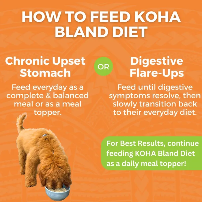 Koha Bland Diet Chicken & Rice Pouch 12.5oz