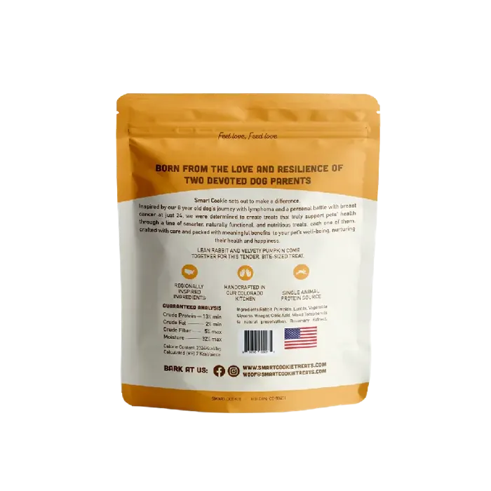 Cntrl Lowlands Rabbit Pmpkn 5oz 00027 Smart Cookie 12/cs