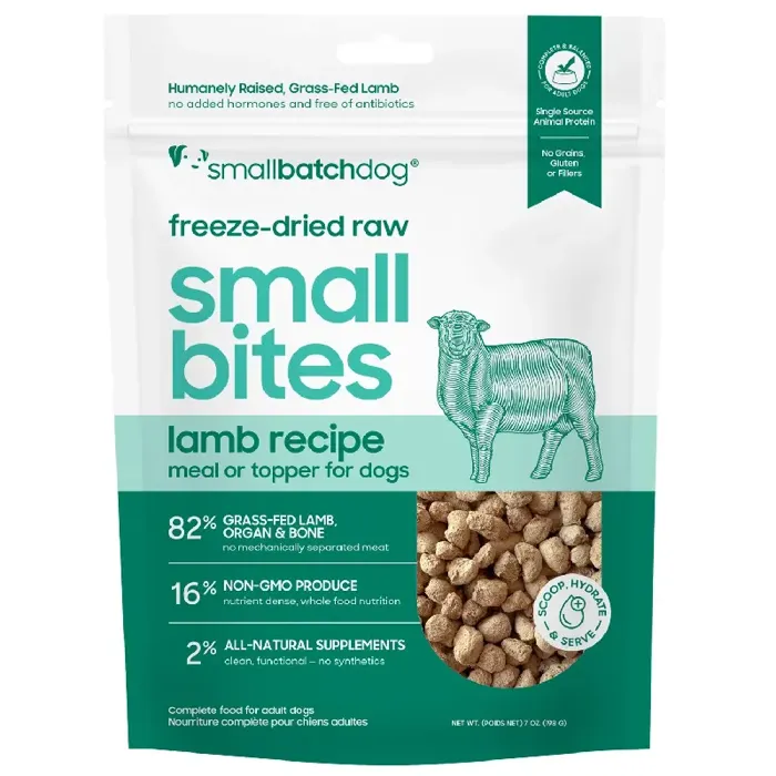 Smallbatch FD Dog Small Bites Lamb 7oz