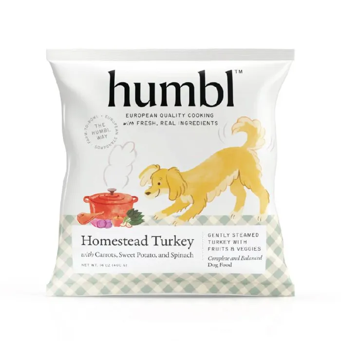 Humbl Dog Gently Steamed Turkey 14oz