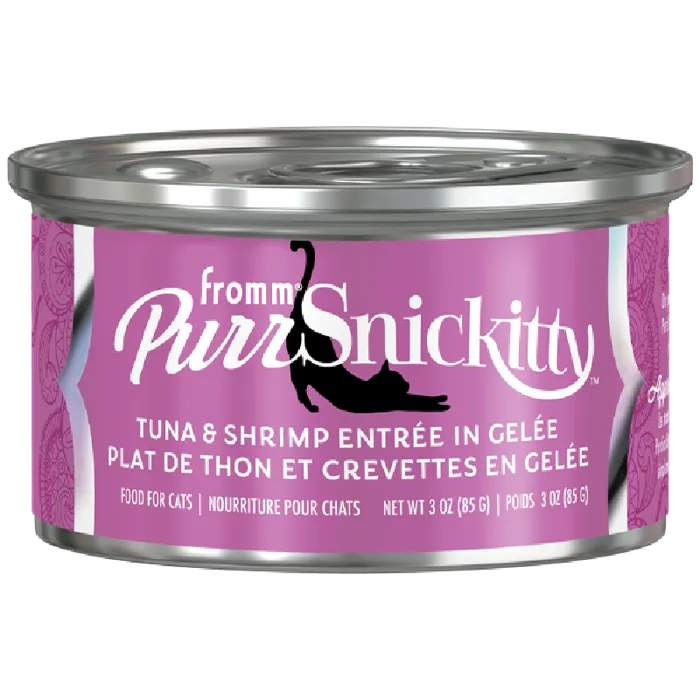 Fromm Purrsnickitty Cc 3oz/12 Tuna Shrmp In Gelee Adult