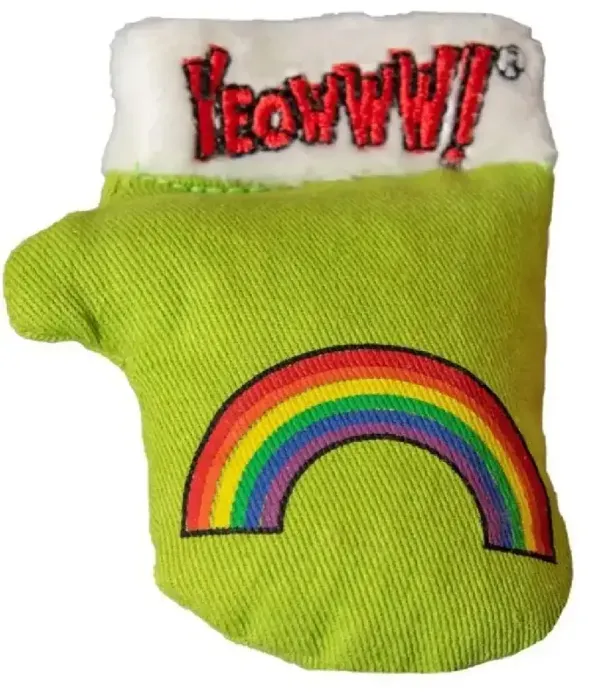 Yeowww! Kitten Mittens Catnip Toy Green