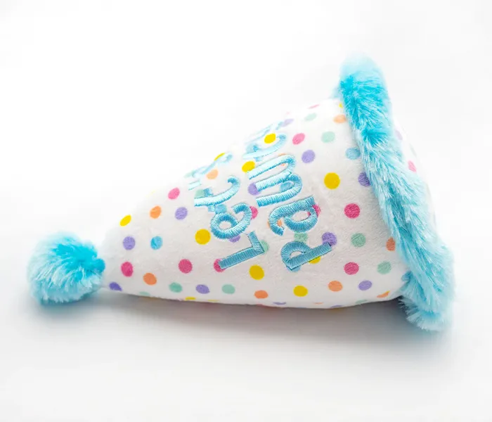 Thoozypet Birthday Hat Blue Toy